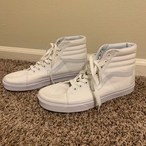 White high top vans